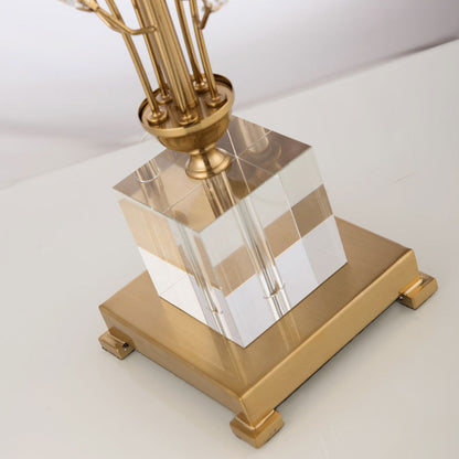 Postmodern Crystal Table Lamp