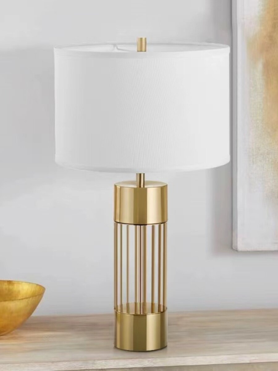 Postmodern Fashionable Personality Copper Desk Lamp