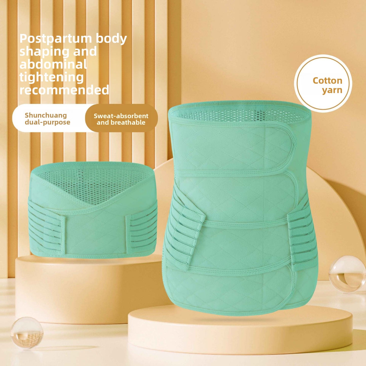 Postpartum Abdominal Support Belt Set