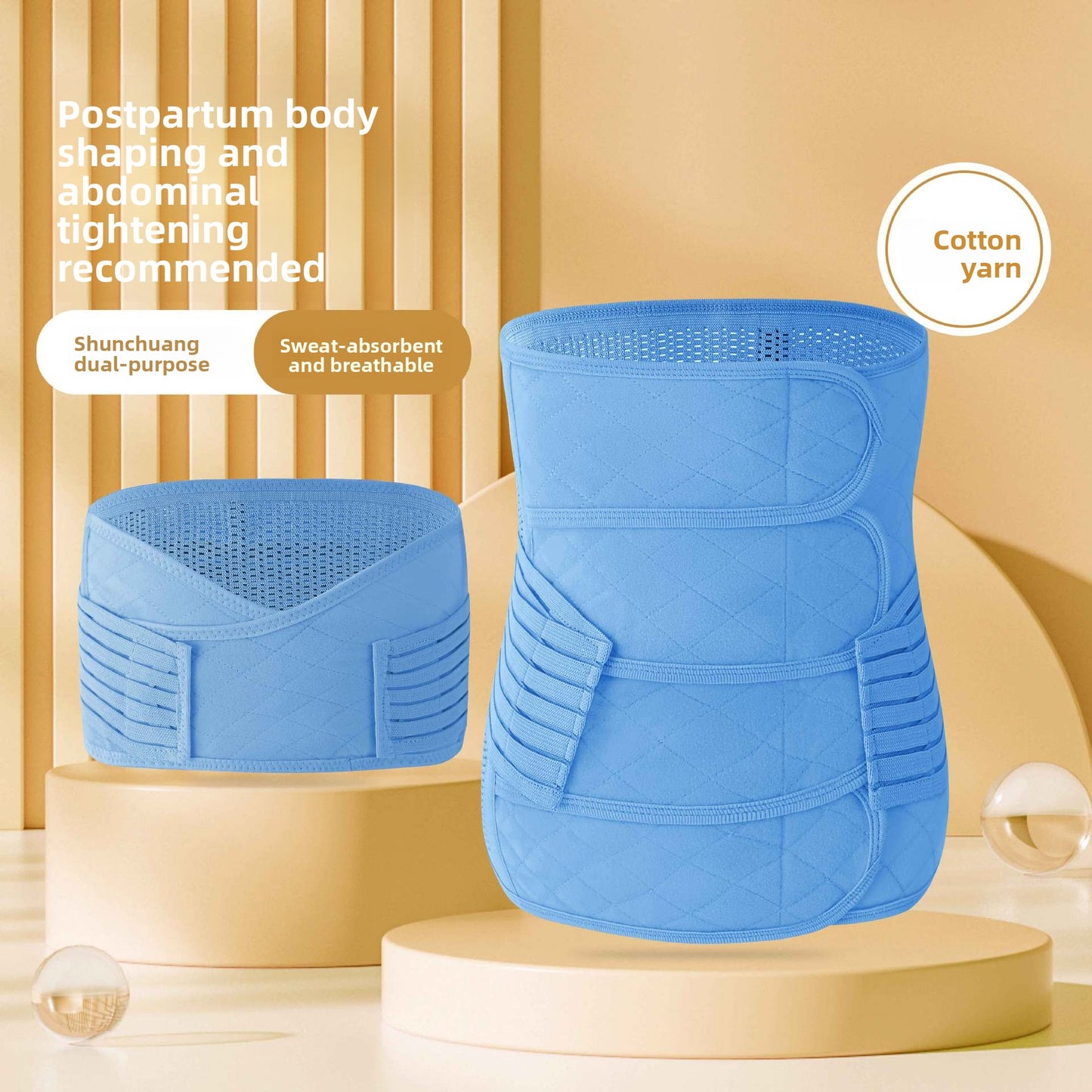 Postpartum Abdominal Support Belt Set