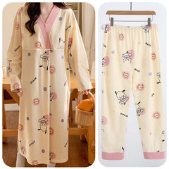 Purple Panda Skirt Abdominal Pants