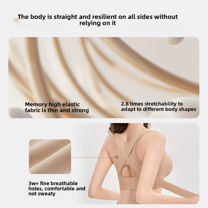 Posture Correction Push-Up Sports Bra