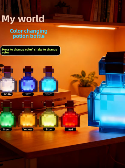 Potion bottle night light
