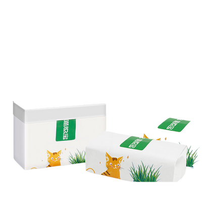 Potted hydroponic cat grass