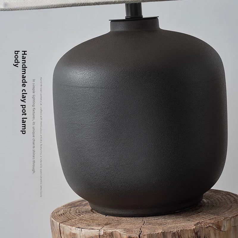 Pottery Pot Table Lamp