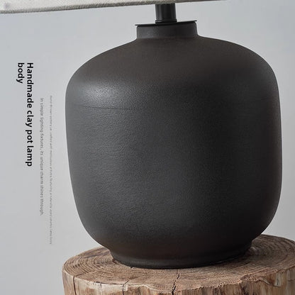 Pottery Pot Table Lamp