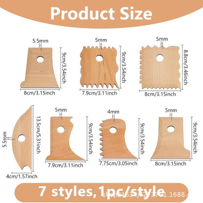 Pottery Tool 7-Piece Set