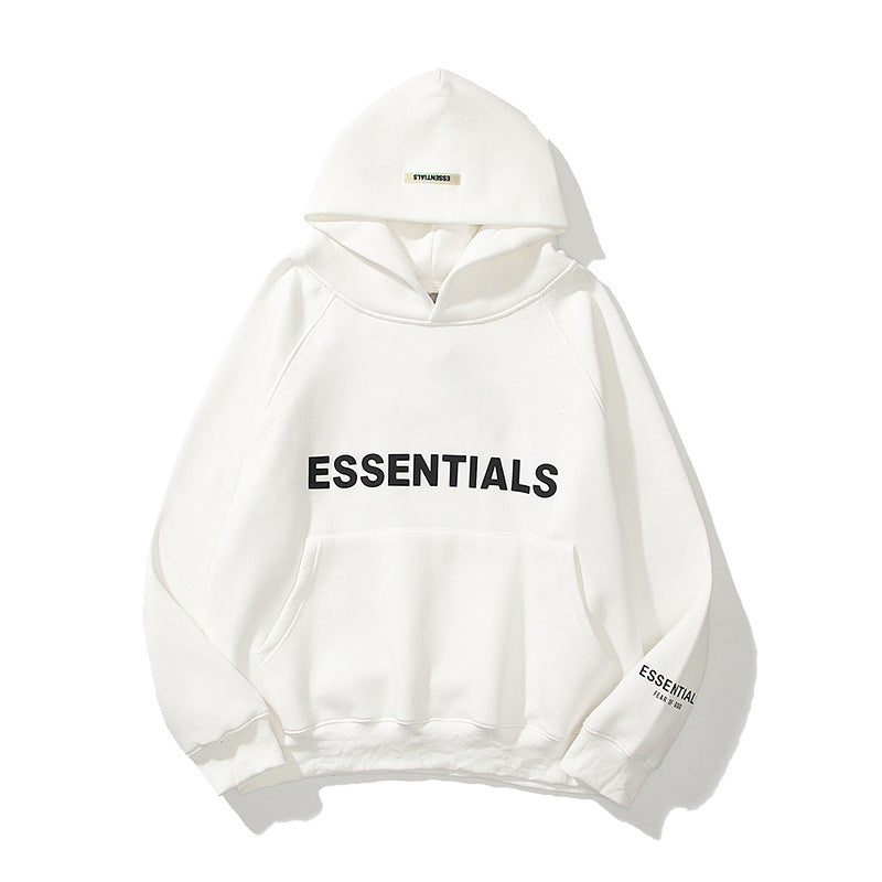 Pound silicone letter hoodie