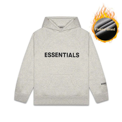 Pound silicone letter hoodie