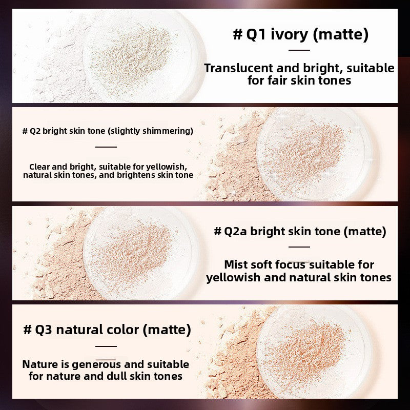 Powder-free Oil Control Sweat-proof Waterproof Makeup Powder Powder