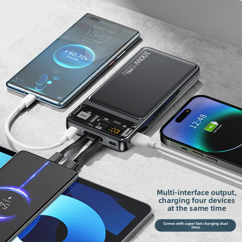 Power bank with ultra-large capacity