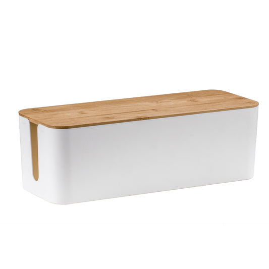 Power cord storage box