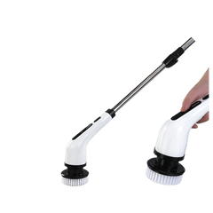 Cleaning brush white 3 brush head