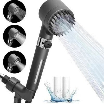 Powerful booster shower head