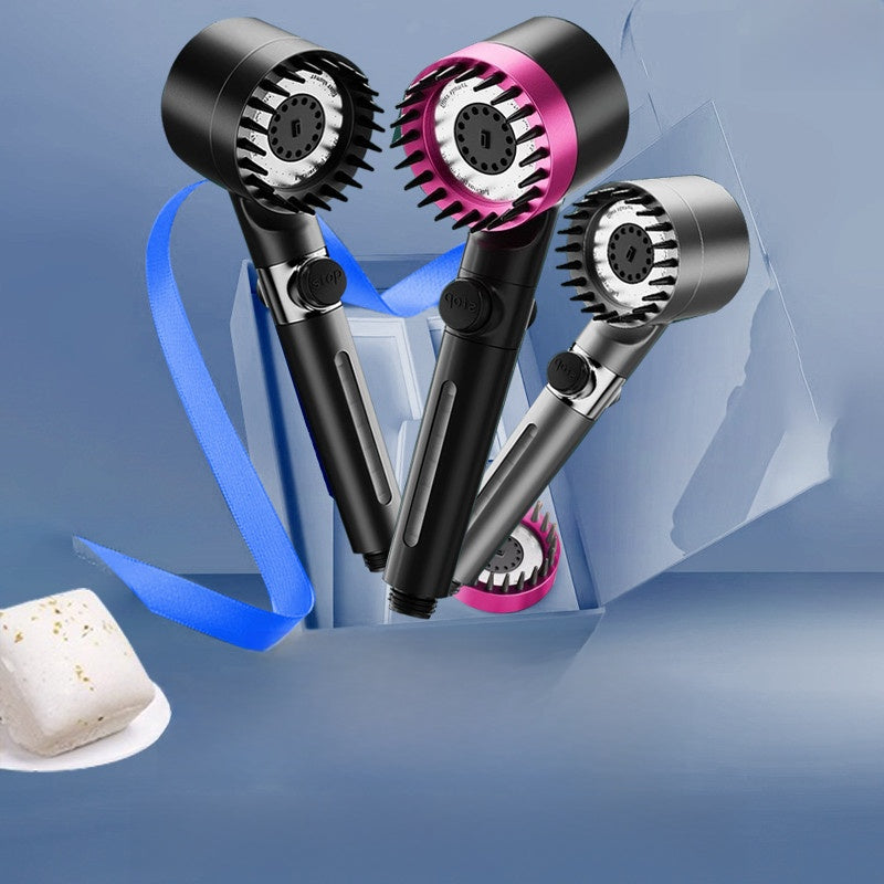 Powerful booster shower head