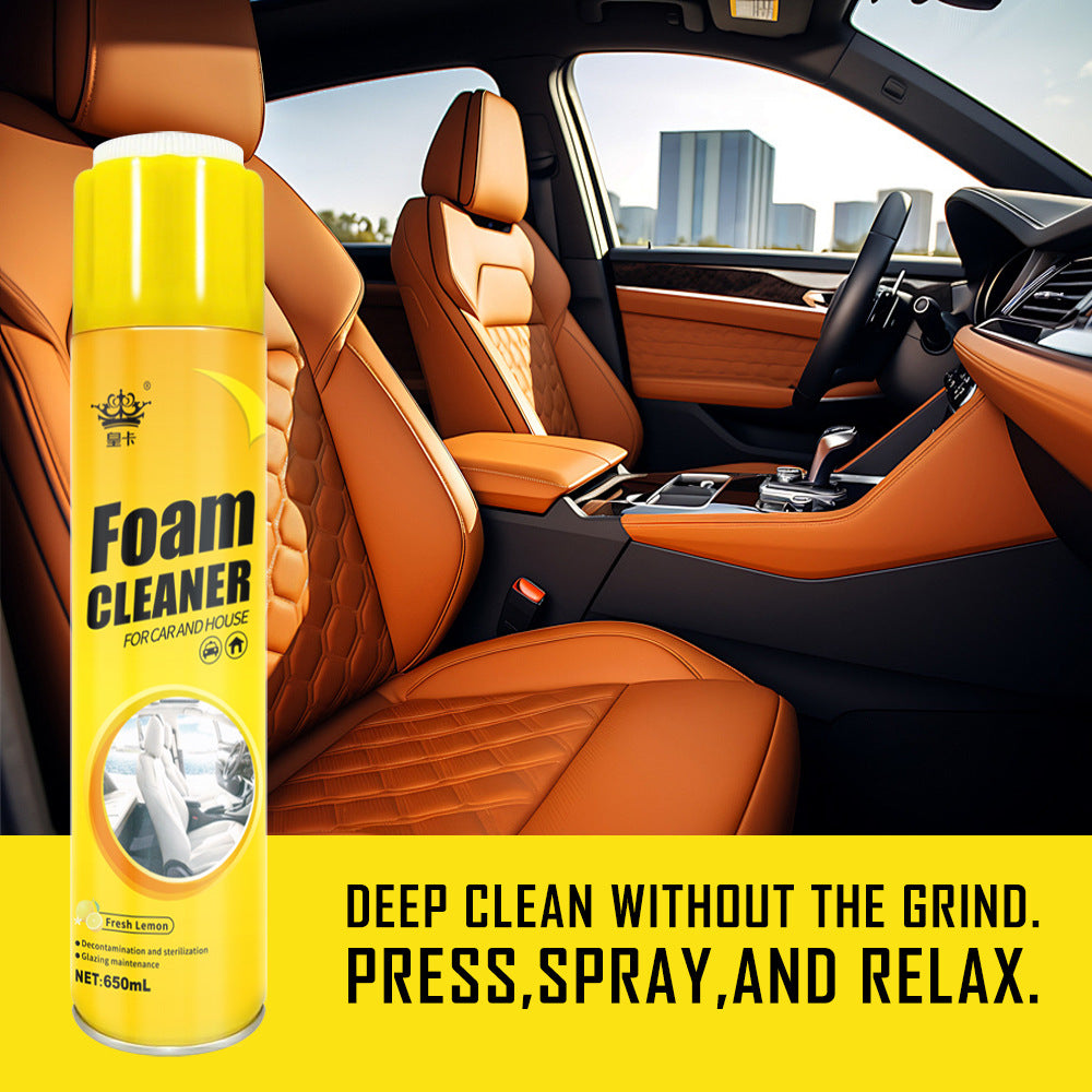 Powerful decontamination car wash