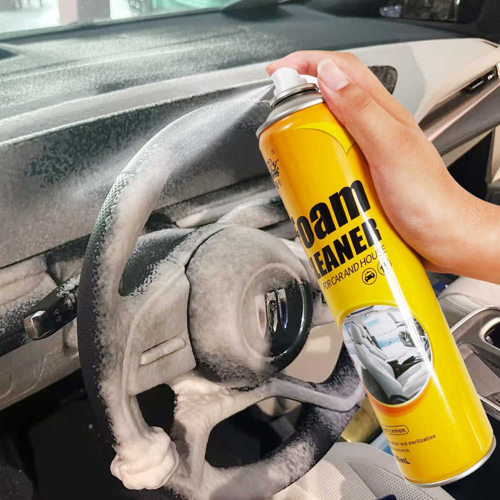 Powerful decontamination car wash