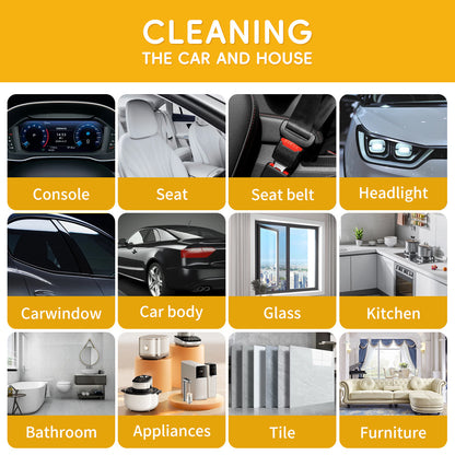 Powerful decontamination car wash