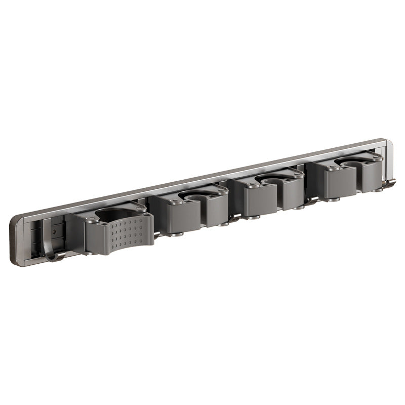 Powerful mop wall hook