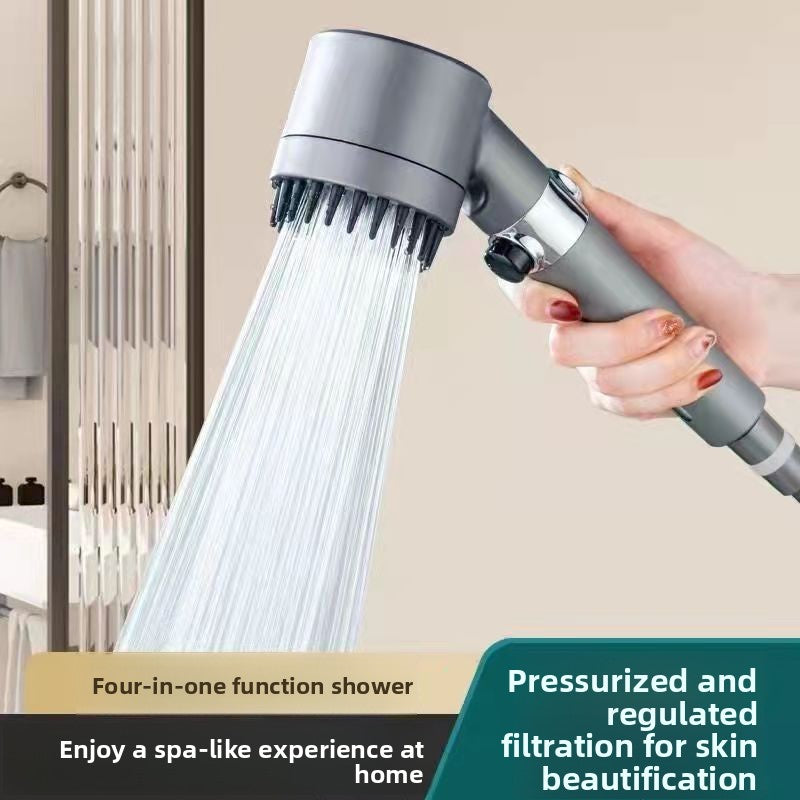 Powerful Supercharged Shower Head with Filter