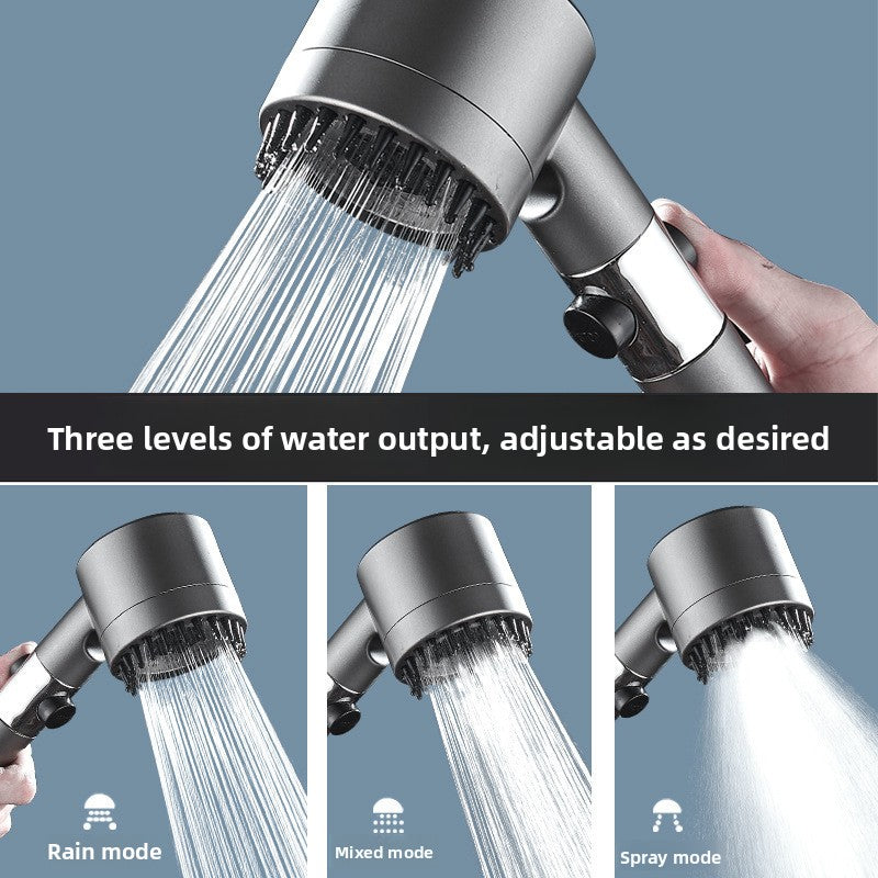 Powerful Supercharged Shower Head with Filter