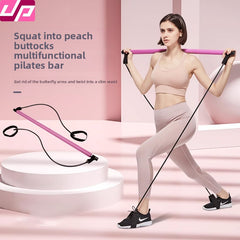 Pink-pilates stick