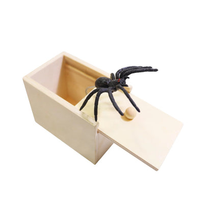 Prank Box with Jump-Scare Insects