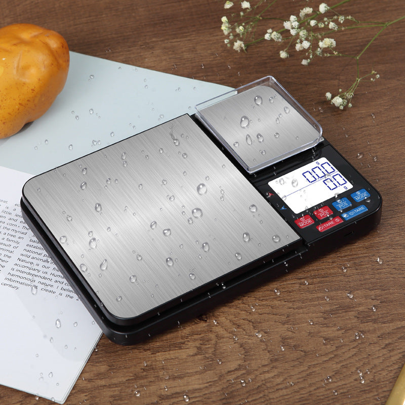 Precision Digital Kitchen Scale with Dual Weighing Pans