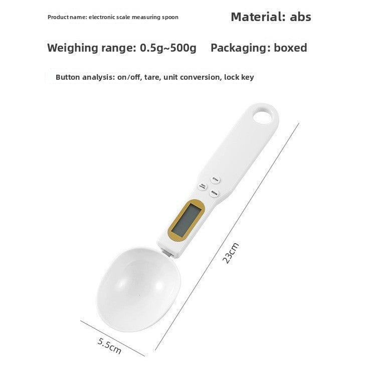 Precision Electronic Measuring Spoon Scale