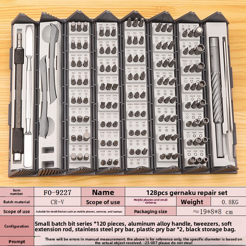 Precision Repair Screwdriver Set 128-Piece Combination