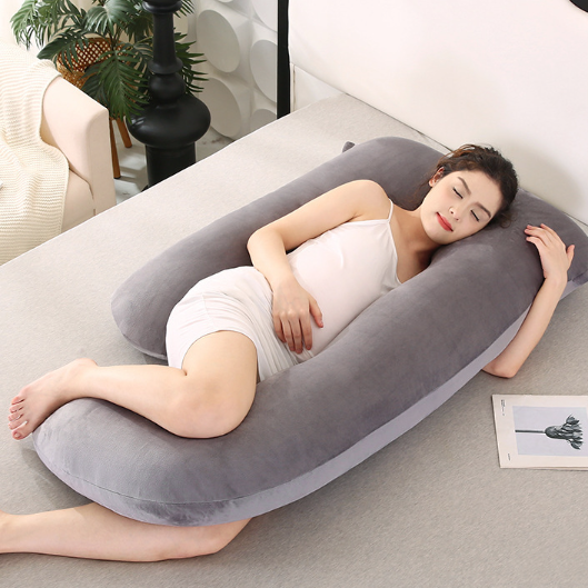 Pregnant woman's back support pillow