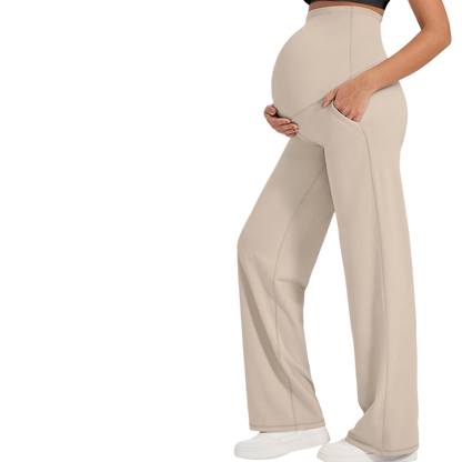 Pregnant women's casual wide-leg pants