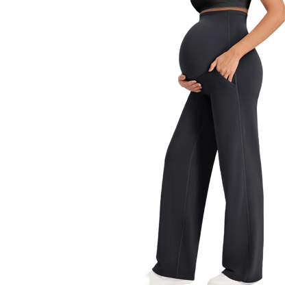Pregnant women's casual wide-leg pants