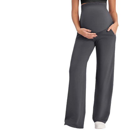 Pregnant women's casual wide-leg pants