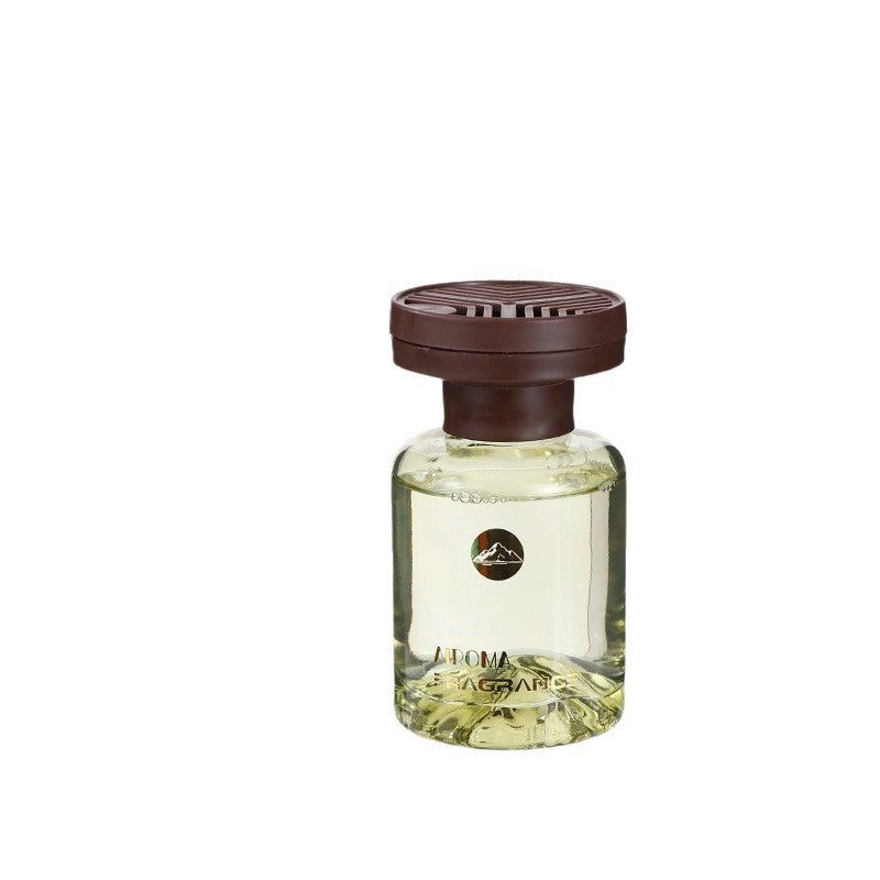 Premium Car Cup Holder Air Freshener Glass Bottle