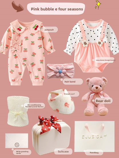 Premium Cotton Baby Clothes Set