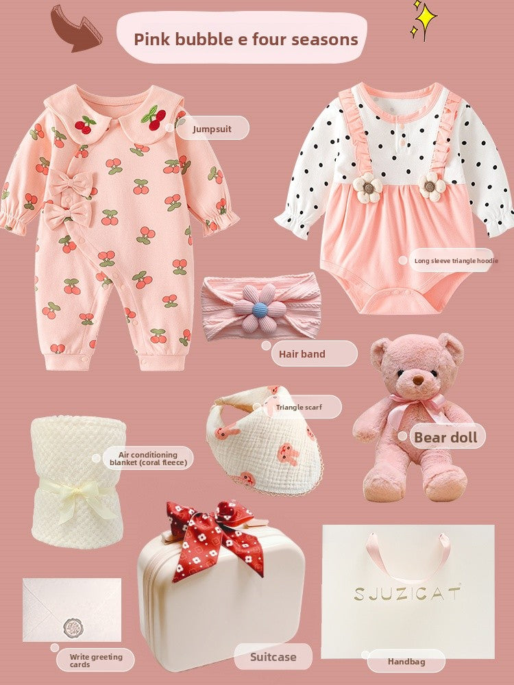 Premium Cotton Baby Clothes Set