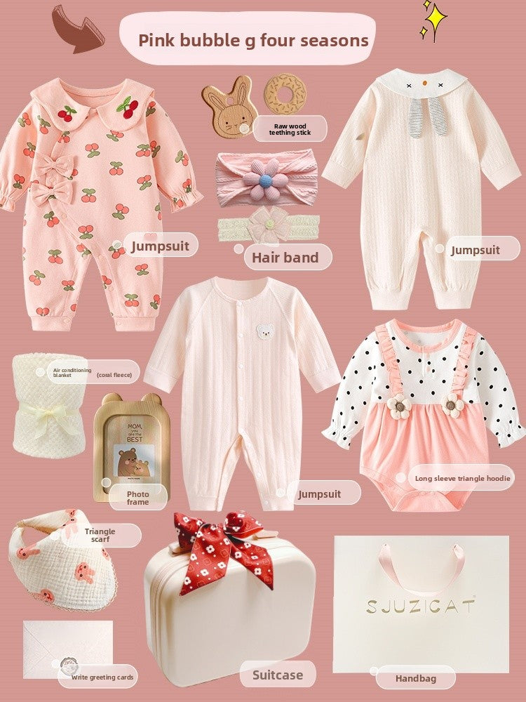 Premium Cotton Baby Clothes Set