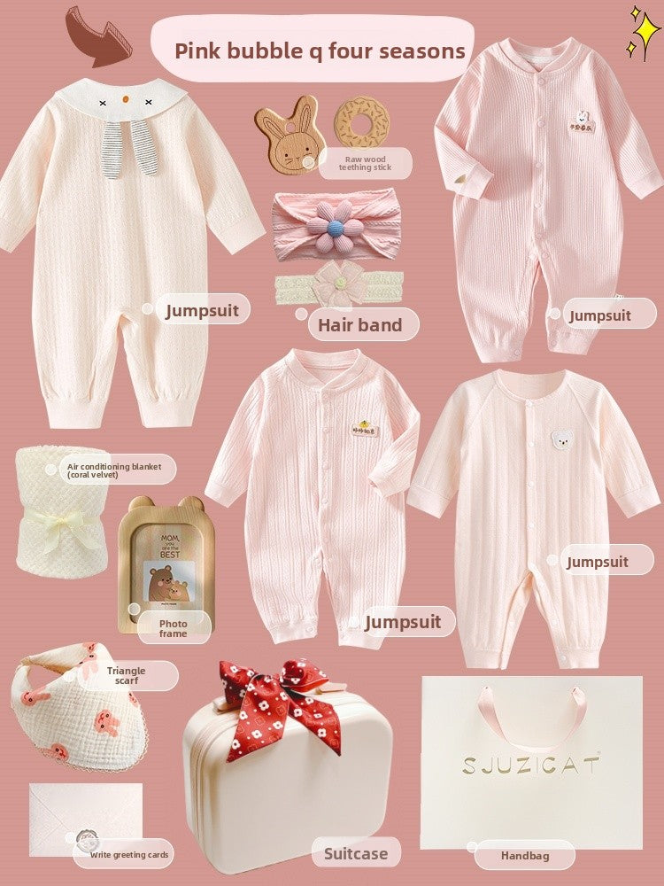 Premium Cotton Baby Clothes Set