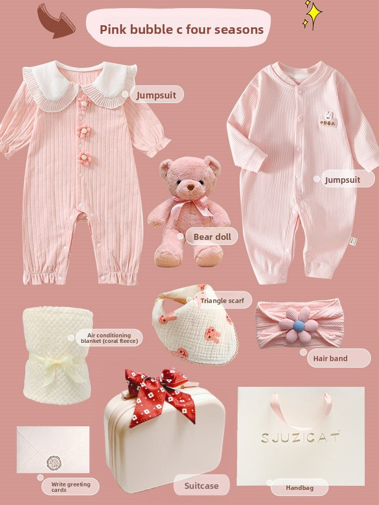 Premium Cotton Baby Clothes Set