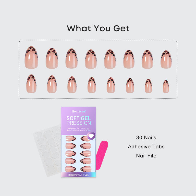 Premium French Manicure Press-On Nails