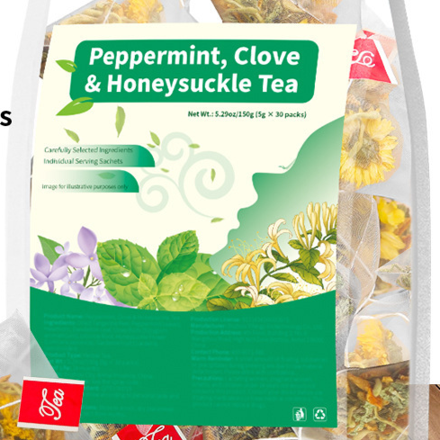 Premium Herbal Tea Blends with Ginseng and Chrysanthemum