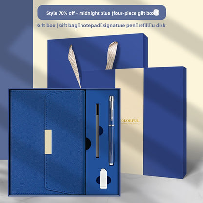 Premium Leather Notebook with Gift Box