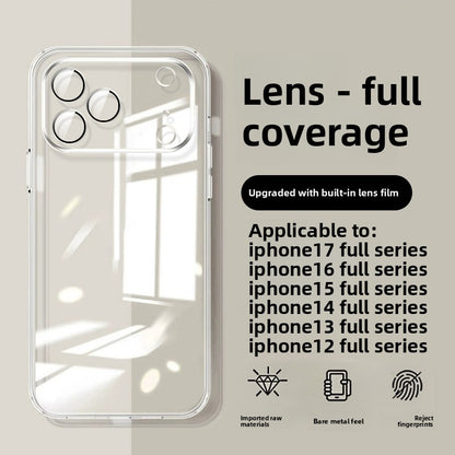 Premium-look full-coverage transparent phone case