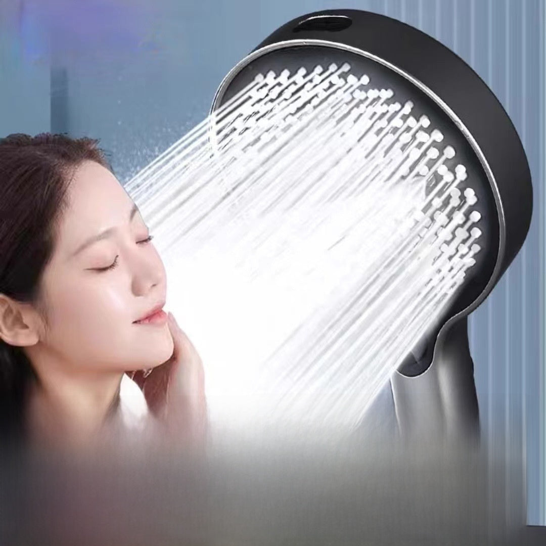 Premium Pressurized Shower Head with Hose and Bracket