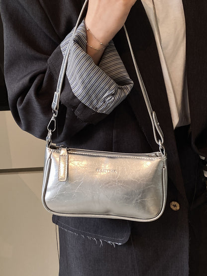Premium PU Crossbody Bag for Women Urban Minimalist Shoulder Bag Small Square Bag