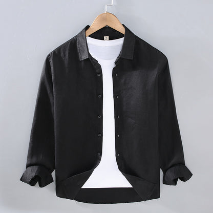 Premium Pure Linen Mens Casual Shirt