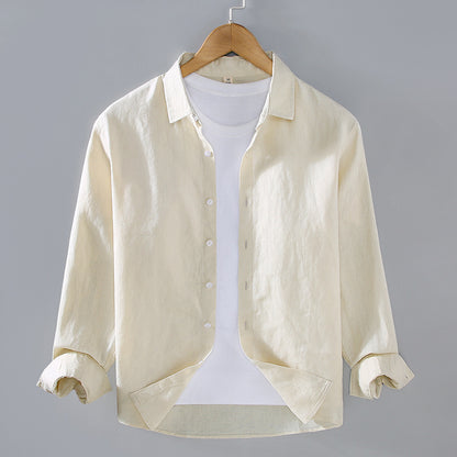 Premium Pure Linen Mens Casual Shirt