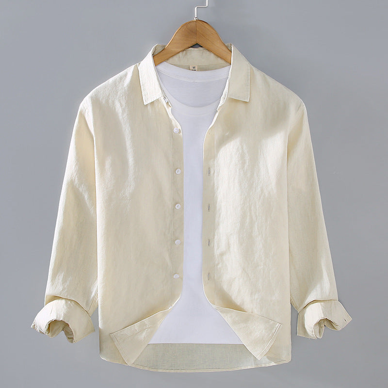 Premium Pure Linen Mens Casual Shirt
