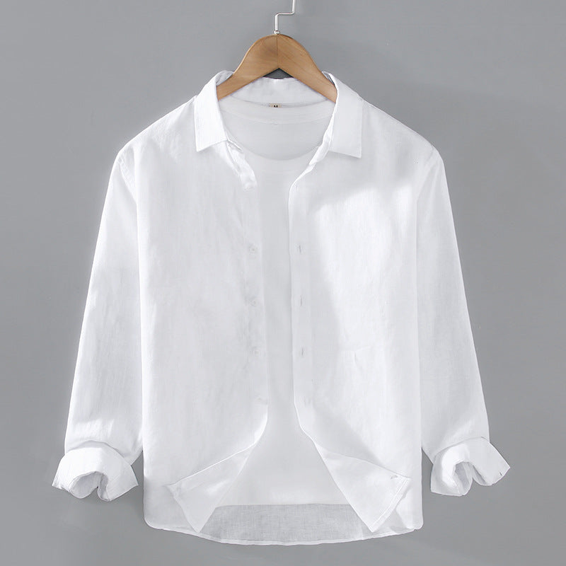 Premium Pure Linen Mens Casual Shirt